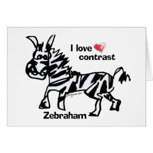 Zebraham- I love contrast