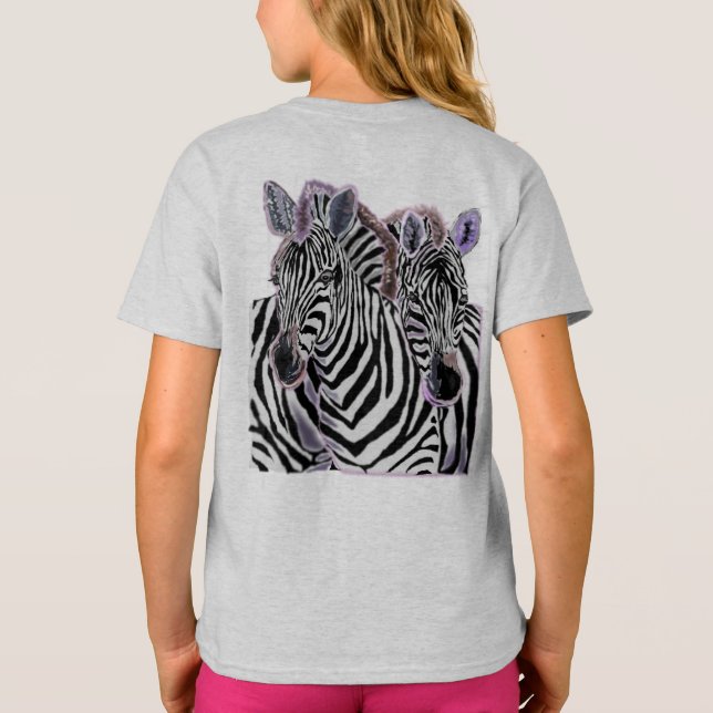 Zebras 17 T-Shirt (Back)