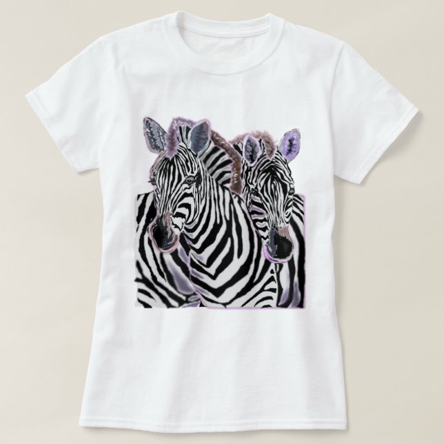 Zebras 7 T-Shirt (Design Front)