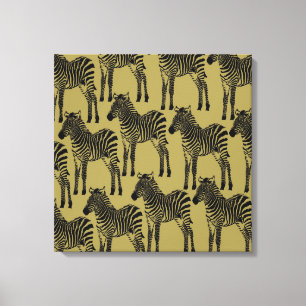 Zebras Canvas Print
