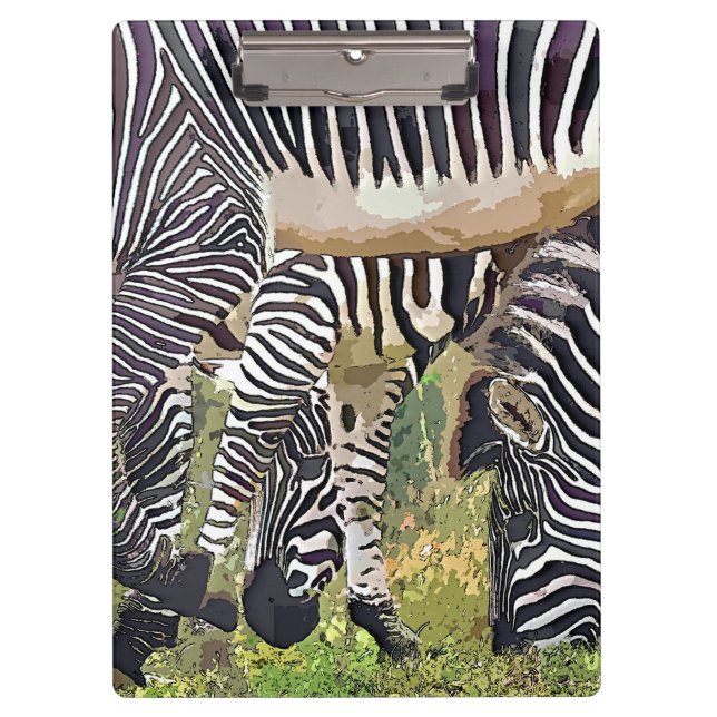 ZEBRAS CLIPBOARD (Front)