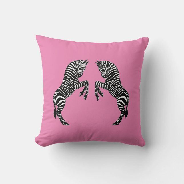Zebras Cushion (Front)