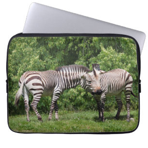 Zebras in Love Laptop Sleeve
