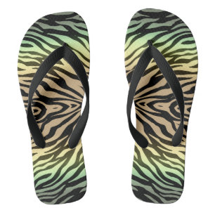 Zebras in the Forest Jandals