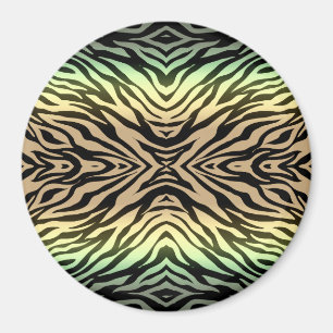 Zebras in the Forest Magnet