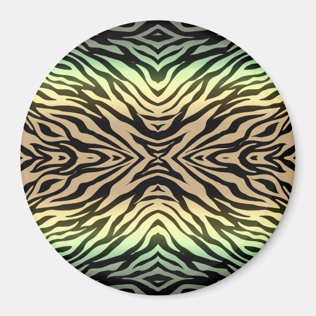 Zebras in the Forest Magnet (Front)