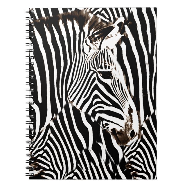 Zebras love_ spiral notebook (Front)