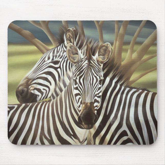 Zebras Mouse Pad (Front)