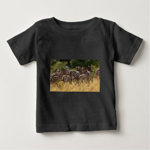 Zebras on the Move: A Journey of a Thousand Miles Baby T-Shirt