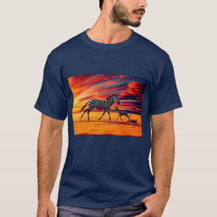Zebras on the Run T-Shirt