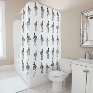 Zebras Shower Curtain