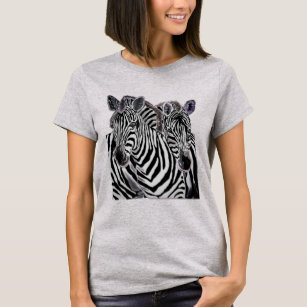 Zebras T-Shirt - Painting