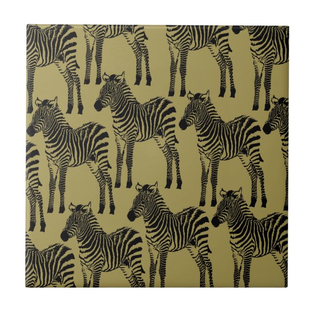 Zebras Tile (Front)