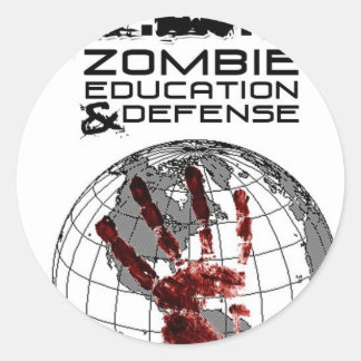 ZED CLASSIC ROUND STICKER