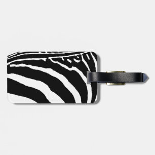 zeebra luggage tag