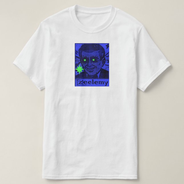 zeelemy - Blue Man T-Shirt (Design Front)