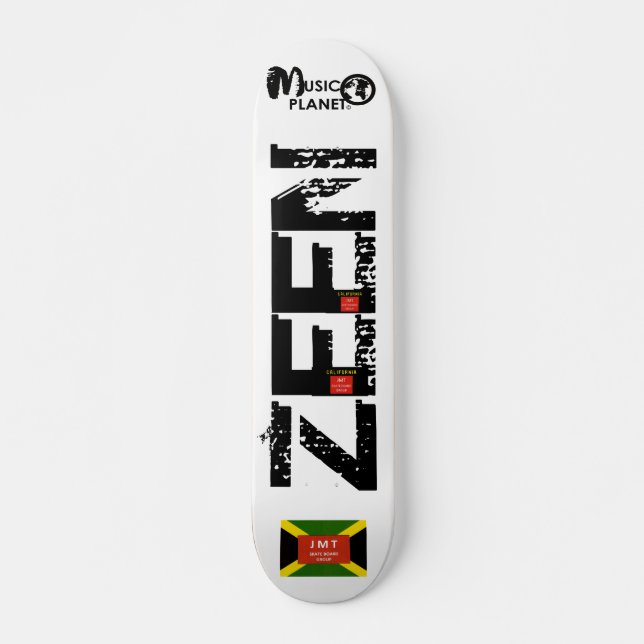 ZEEN Skateboard, 7¾" Deck Skateboard (Front)