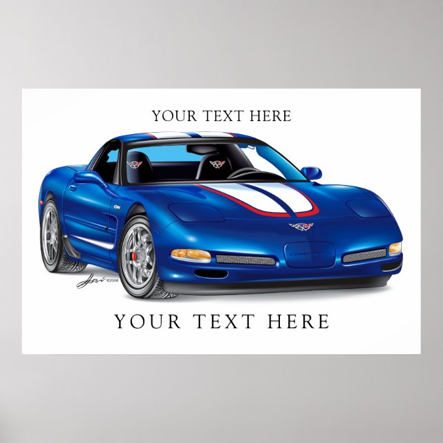 ZEEOSIX COLLECTIBLE AUTO ART POSTER (Front)