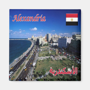 zEG024 ALEXANDRIA, Egypt, Africa, Fridge Magnet