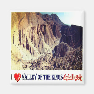 zEG041 VALLEY OF THE KINGS I Love, Egyps, Fridge Magnet