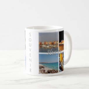 zEG068 HURGHADA, Egypt, Red Sea, Mosaic,  Coffee Mug