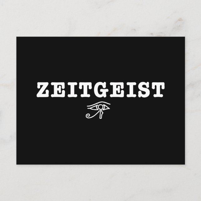 Zeitgeist Postcard (Front)