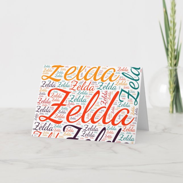 Zelda Card (Front)