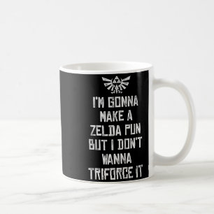 Zelda Funny Triforce It Pun Graphic Coffee Mug