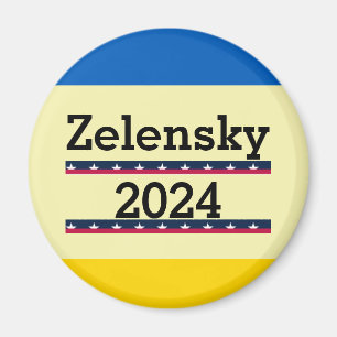 Zelensky 2024 Magnet