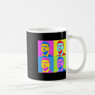 Zelensky Stand With Ukraine Ukrainians Support Pop Coffee Mug