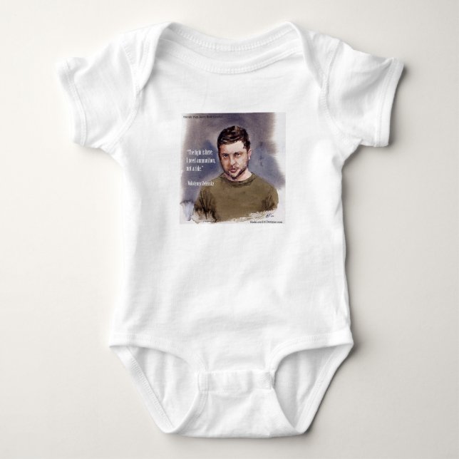 Zelensky, Volodymir Baby Bodysuit (Front)