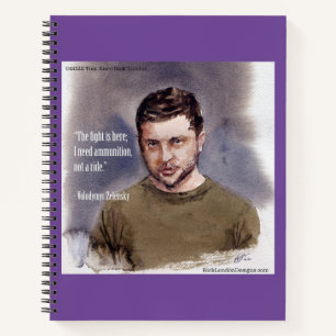 Zelensky, Volodymir Notebook