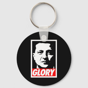 Zelenskyy - Glory To Ukraine Support Ukraine I Sta Key Ring