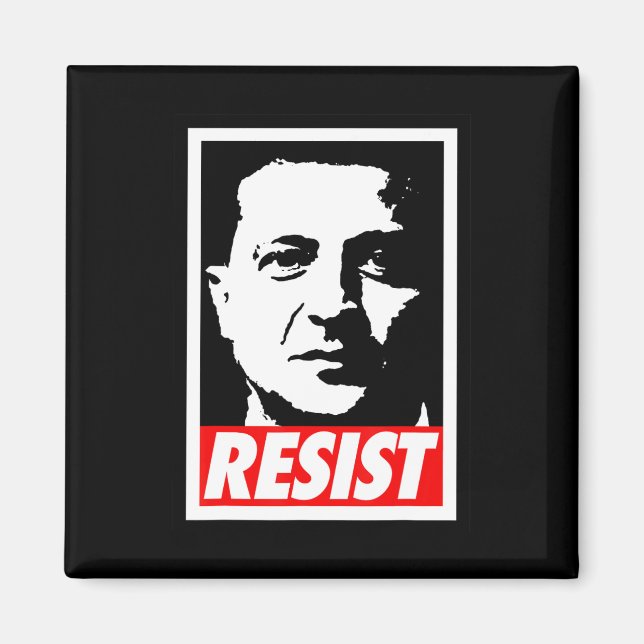 Zelenskyy - Resist Support Ukraine I Stand With Uk Magnet (Front)