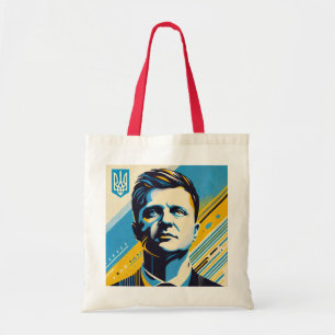Zelenskyy Ukraine United24 Tote Bag