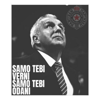 Zeljko Obradovic ZOC Partizan Photo Print