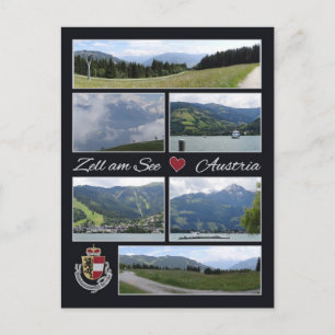 Zell am See, Austria postcard