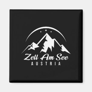 Zell Am See Austria Ski Resort Skiing Snowboarding Magnet