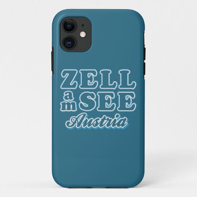 Zell am See iPhone case (Back)