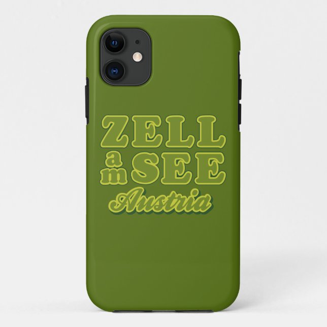 Zell am See iPhone case (Back)