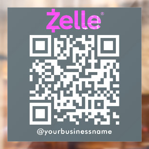 Zelle QR Code Payment Scan to Pay Navy
