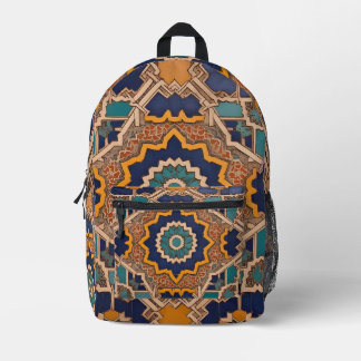 Zellige Spirit Printed Backpack