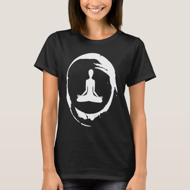 Zen AF Yoga Yogi Top Buddhist Namaste Workout Gym  (Front)