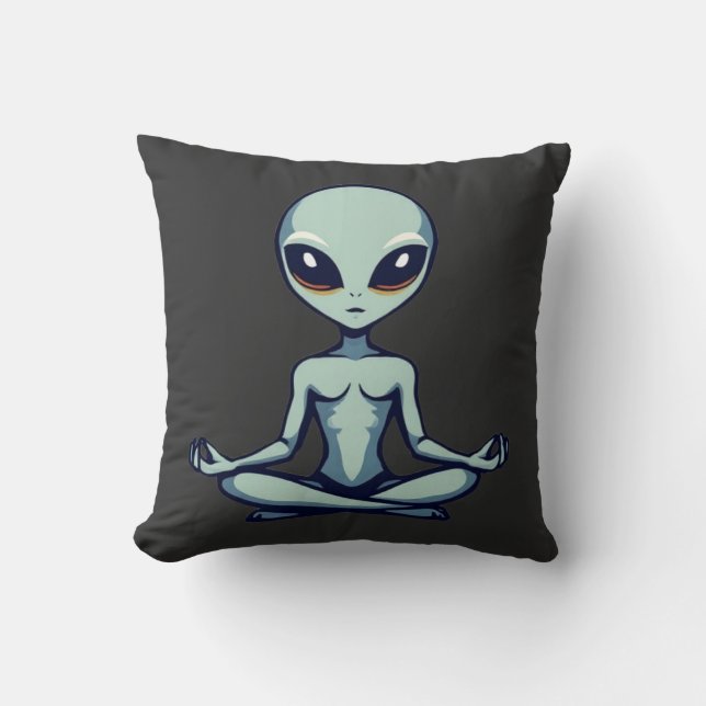 Zen Alien Cushion (Front)
