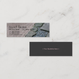 Zen and Abstract Garden 2 Business cards