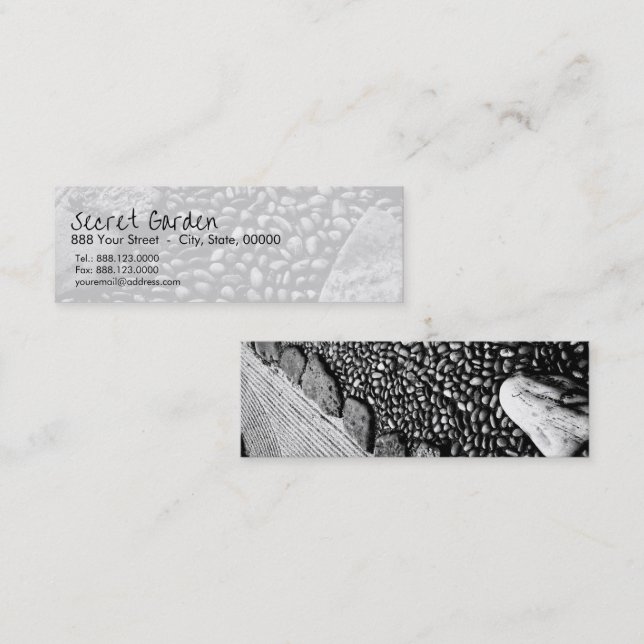 Zen and Abstract Garden 3 Business card (Front/Back)