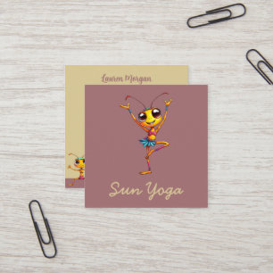 Zen Ants 4 Square Business Card
