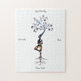 Zen Art Grow Like A Tree Jigsaw Puzzle