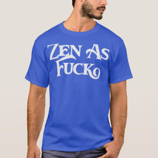 Zen as Retro Typography Design T-Shirt