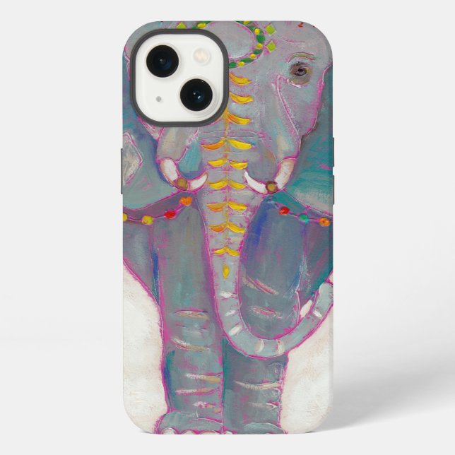 Zen Asian Elephant iPhone Case (Back)